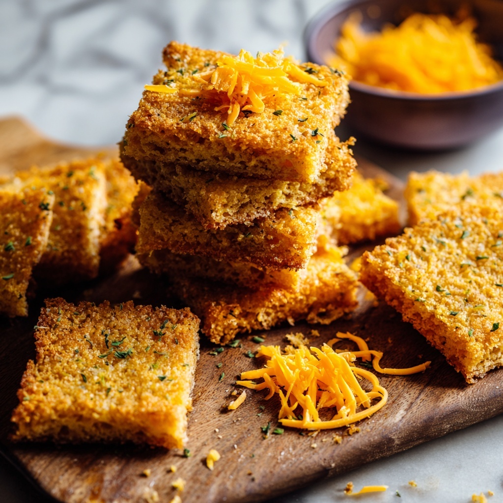 Crispy Sourdough Cheddar Crackers: Tangy, Savory & Zero-Waste Snack Recipe - Recipe Image