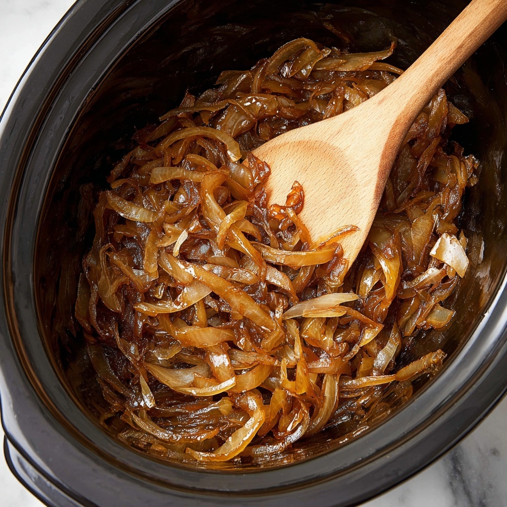 Crockpot Caramelized Onions Recipe - Recipe Image