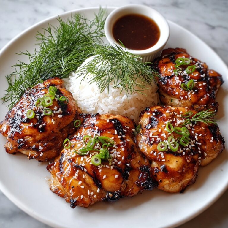 Grilled Sweet and Savory Teriyaki Chicken Recipe