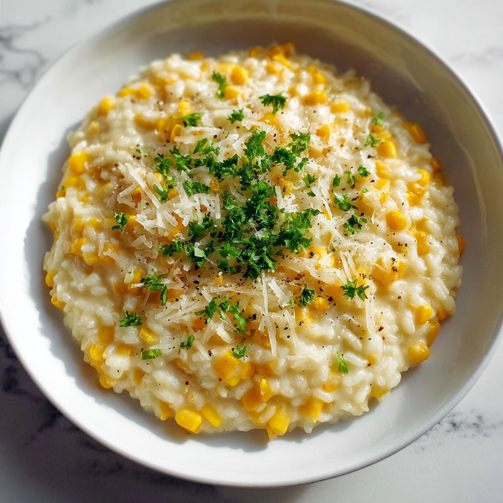 Sweet Corn Risotto Recipe - Recipe Image