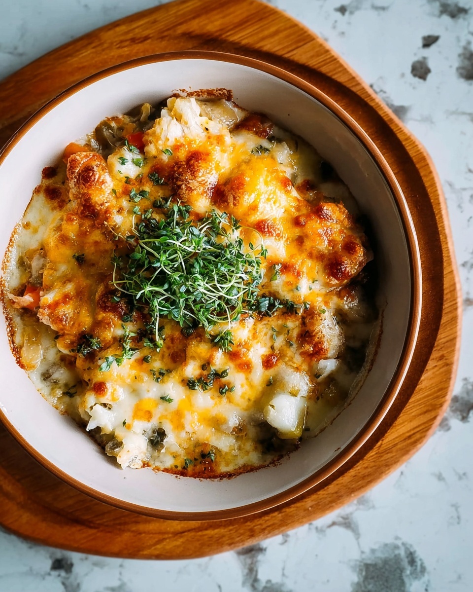 Cheesy Potato Chicken Bake Recipe - Recipe Image