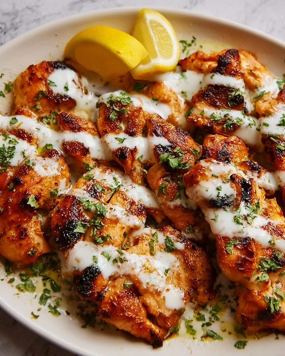 Lebanese Lemon Garlic Chicken Recipe - Recipe Image