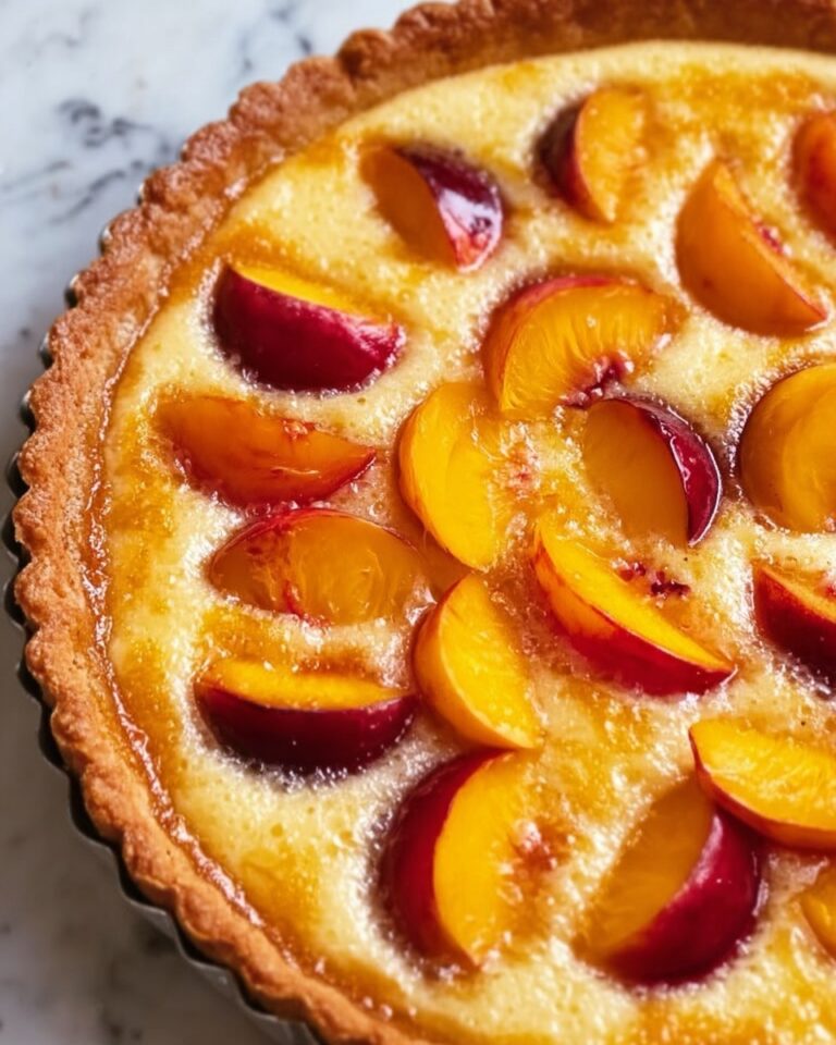 Peach Custard Pie Recipe