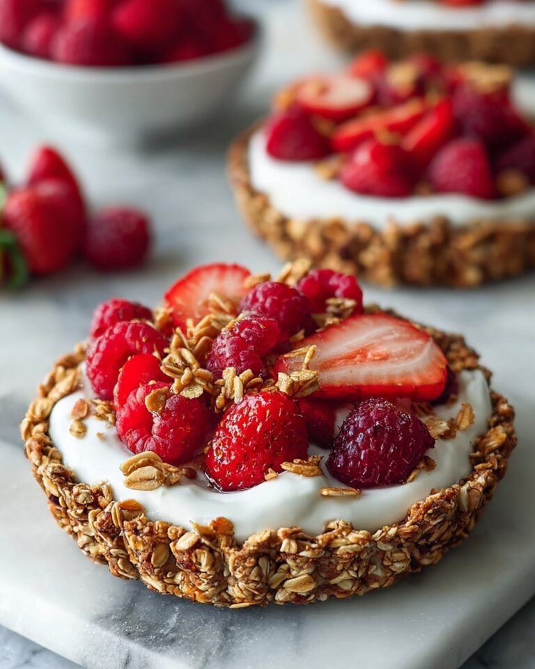 Breakfast Fruit Tart with Granola Crust Recipe