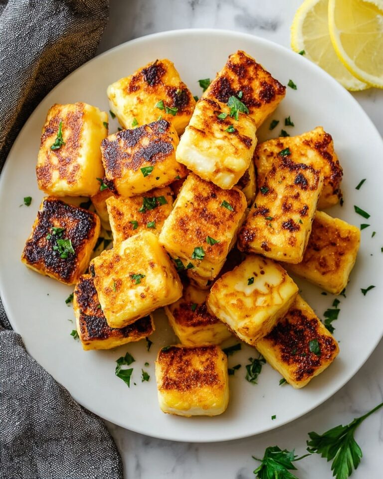 Honey-Glazed Halloumi Bites Recipe