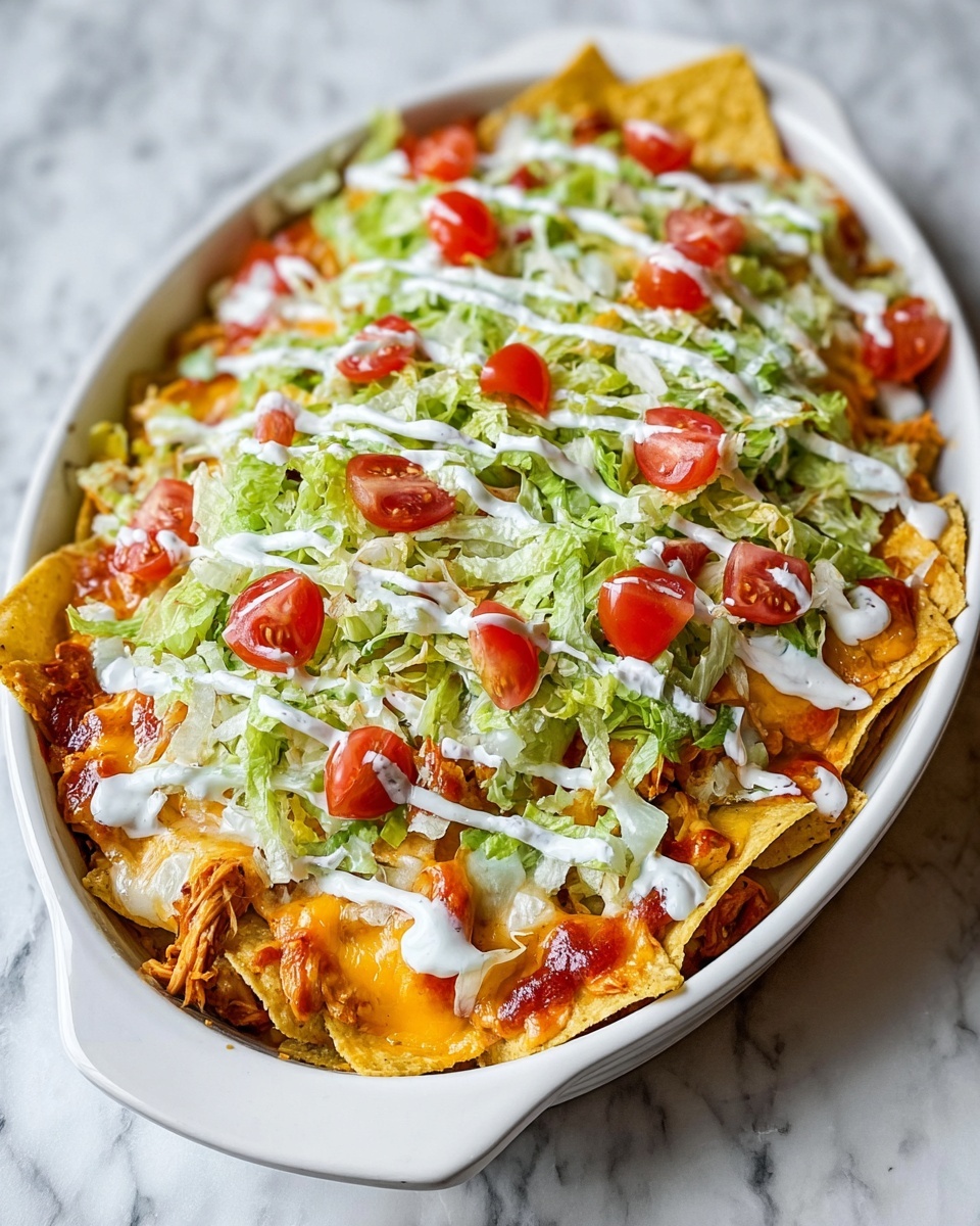Creamy Chicken Taco Casserole Recipe - Recipe Image
