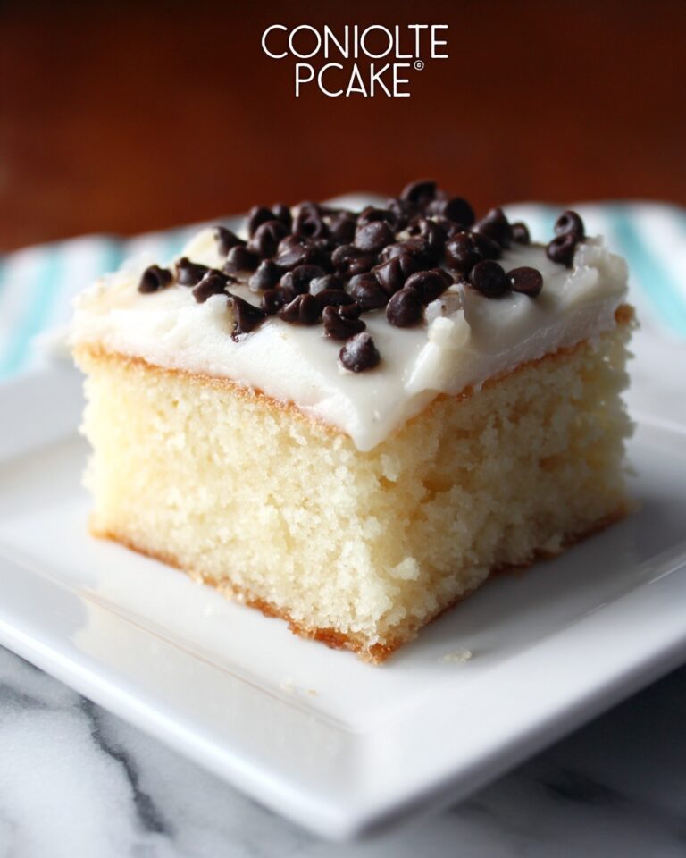 Cannoli Poke Cake Recipe