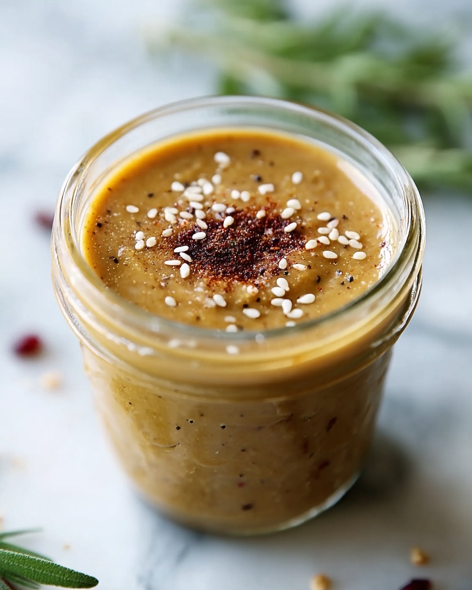 Creamy Maple Mustard Tahini Dressing Recipe - Recipe Image