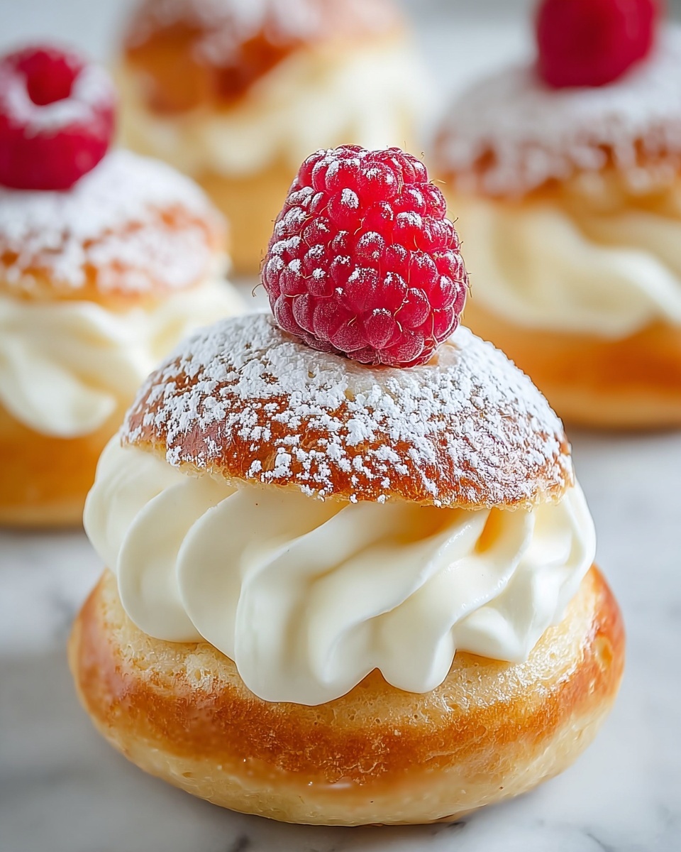 Simple Homemade Cream Puffs Recipe - Recipe Image
