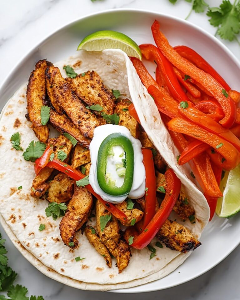 Simple Homemade Chicken Fajitas Recipe