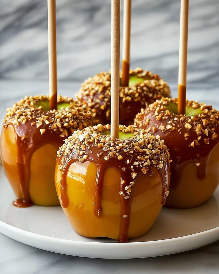 Simple Homemade Caramel Apples Recipe