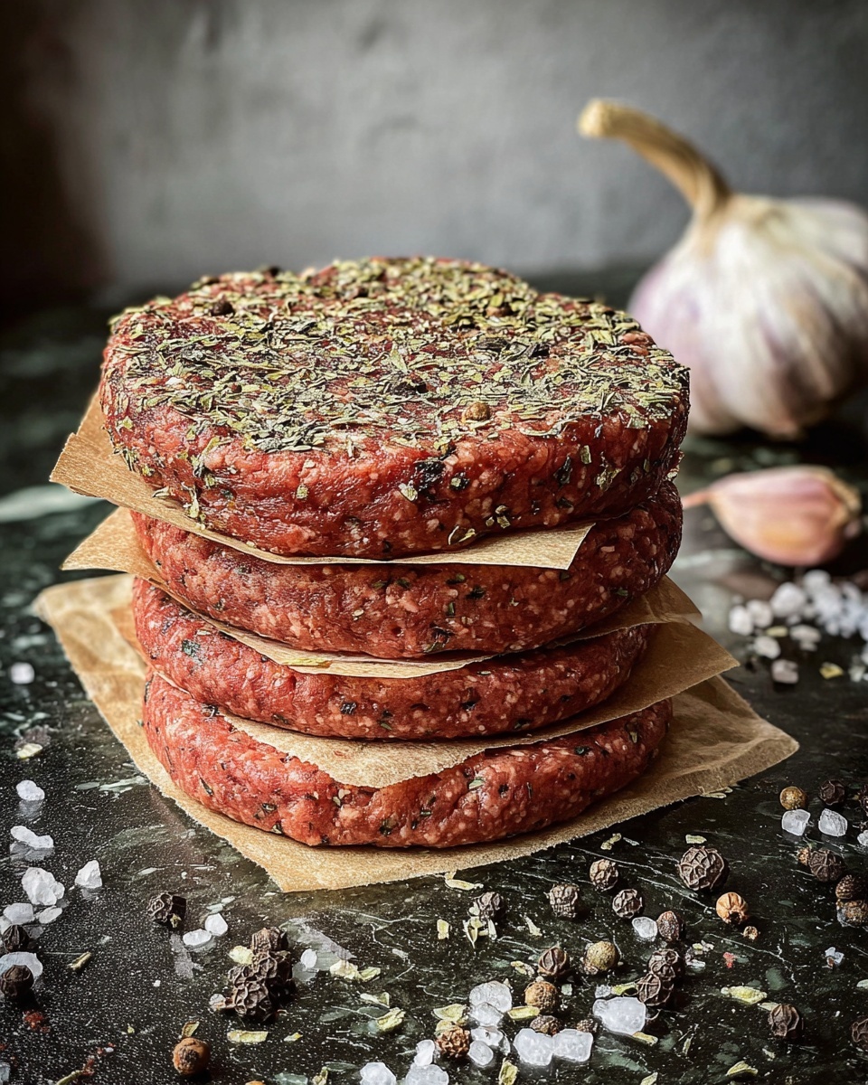 Smoky Chipotle Burger Patties Recipe - Recipe Image