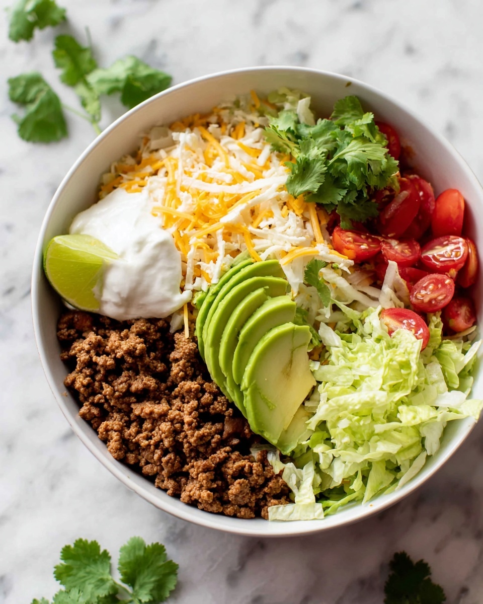 Low Carb Taco Bowls Recipe - Recipe Image