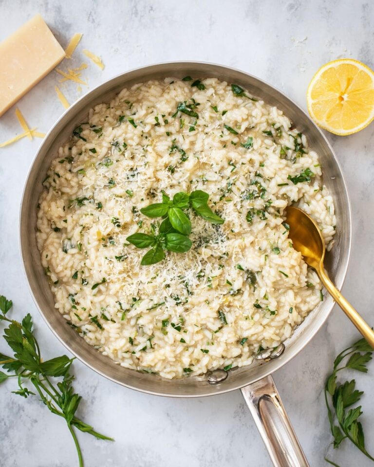 Lemon Herb Risotto Recipe