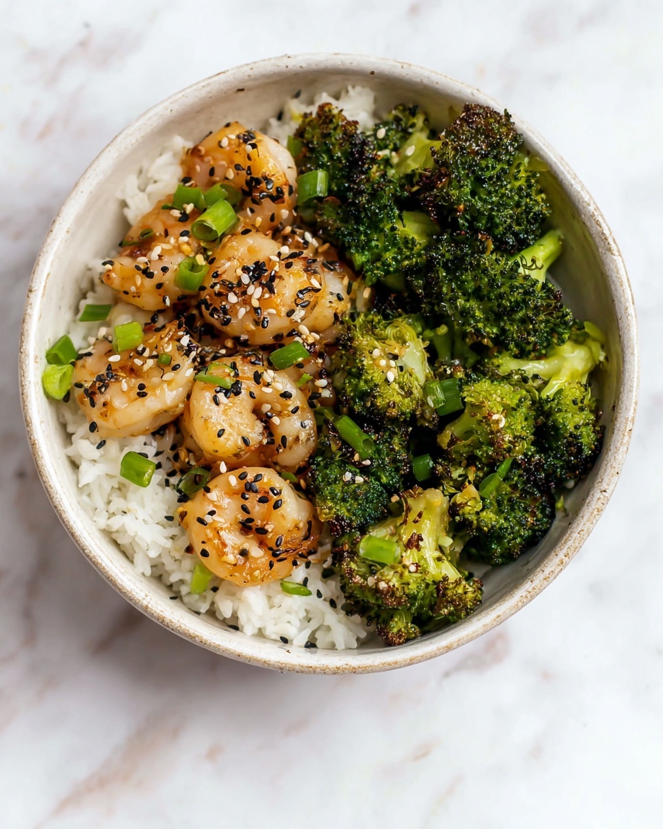 Easy Shrimp and Broccoli Bowls Recipe - Recipe Image