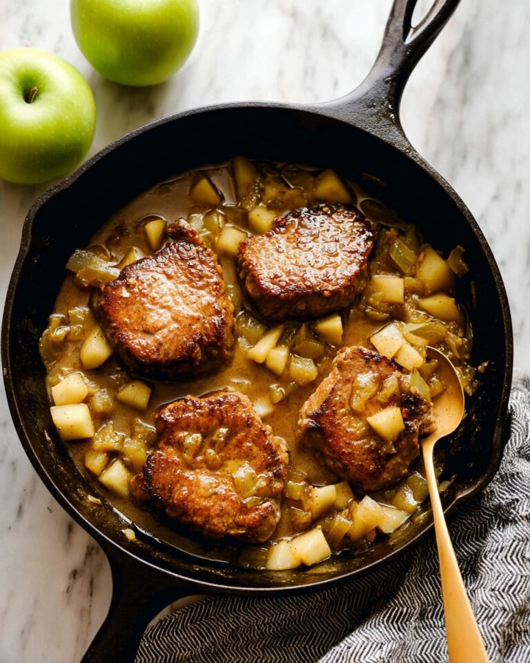 Easy Pork Chops and Apples Recipe