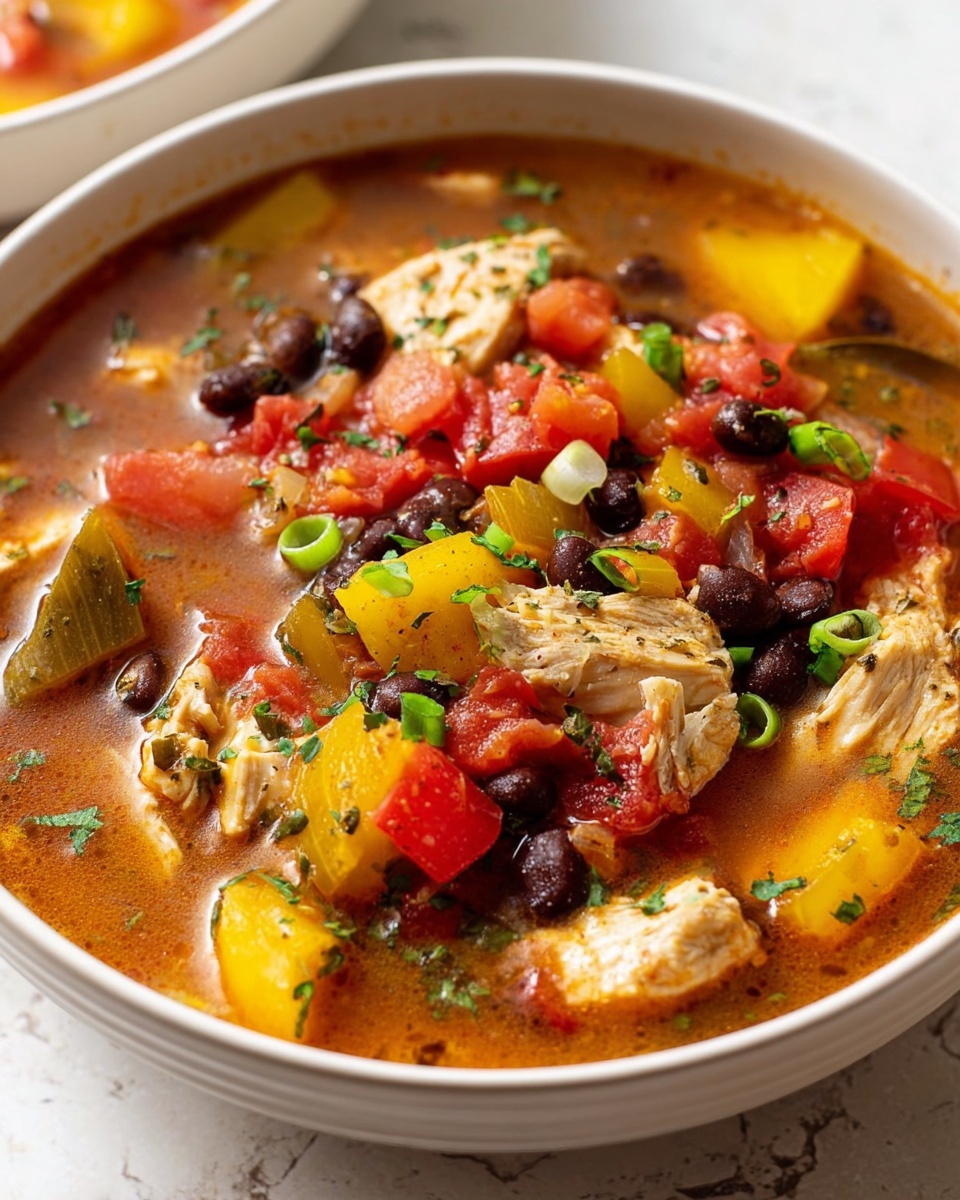 Chicken Fajita Soup Recipe - Recipe Image