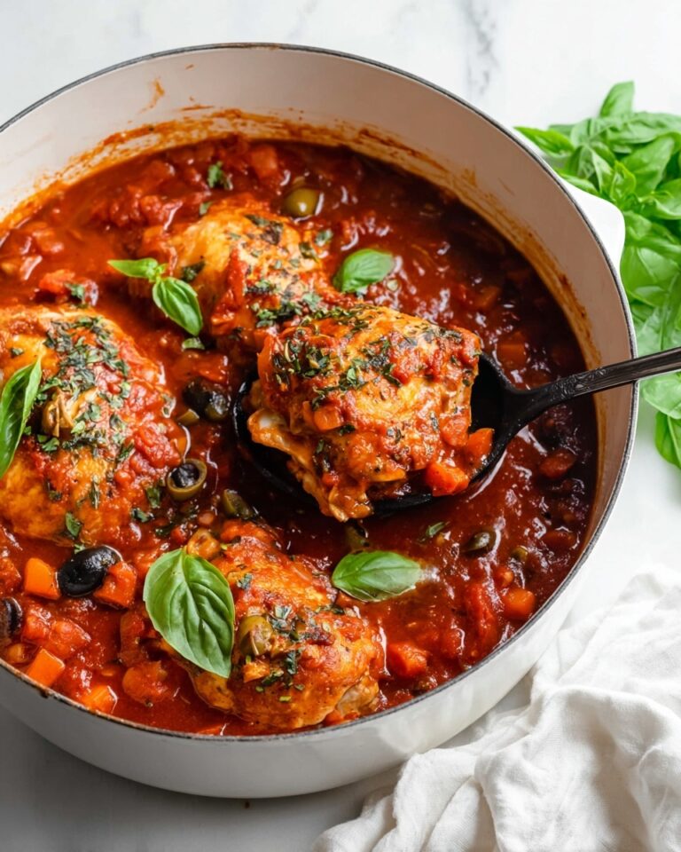 Easy Chicken Cacciatore Recipe