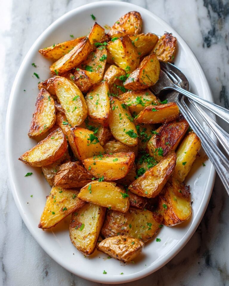 Roasted Potatoes with Butter and Parsley Recipe