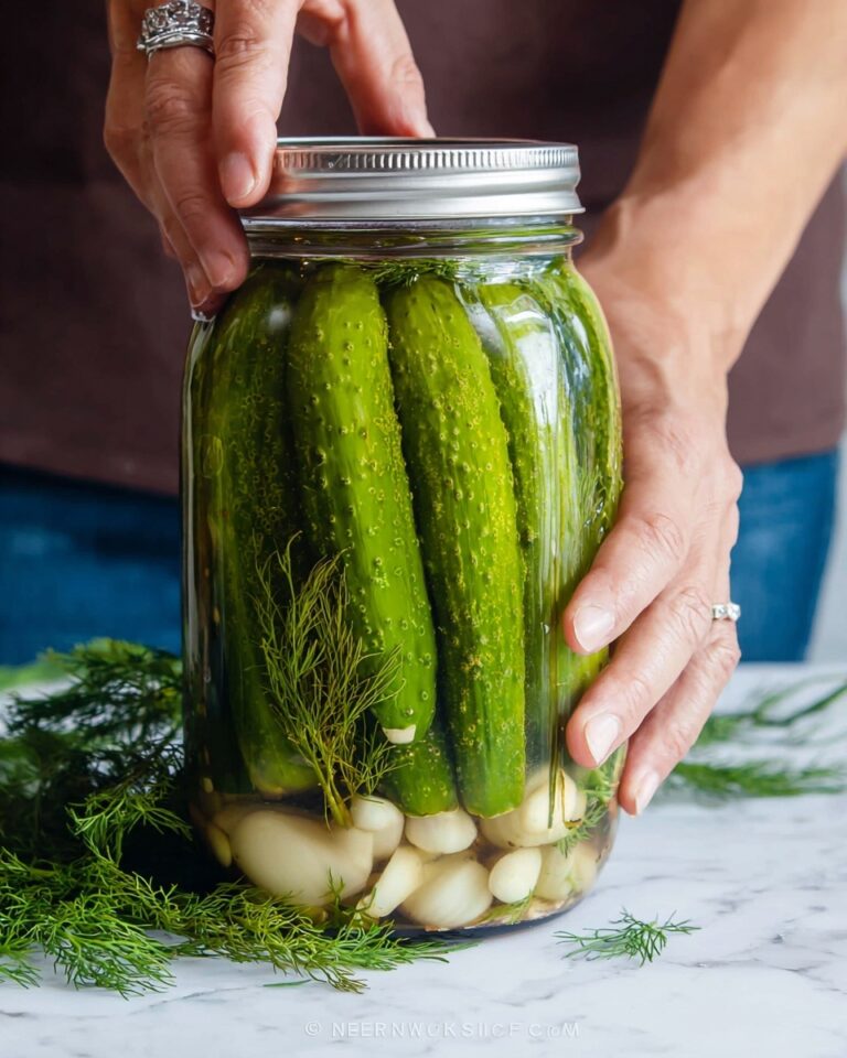 Canned Dill Pickle Recipe
