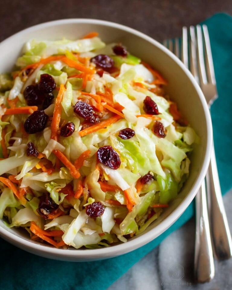 Cabbage, Carrot, and Cranberry Salad Recipe