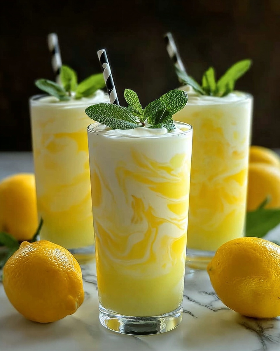 Creamy Condensed Milk Lemonade: A Magic Summer Drink You Must Try Recipe - Recipe Image