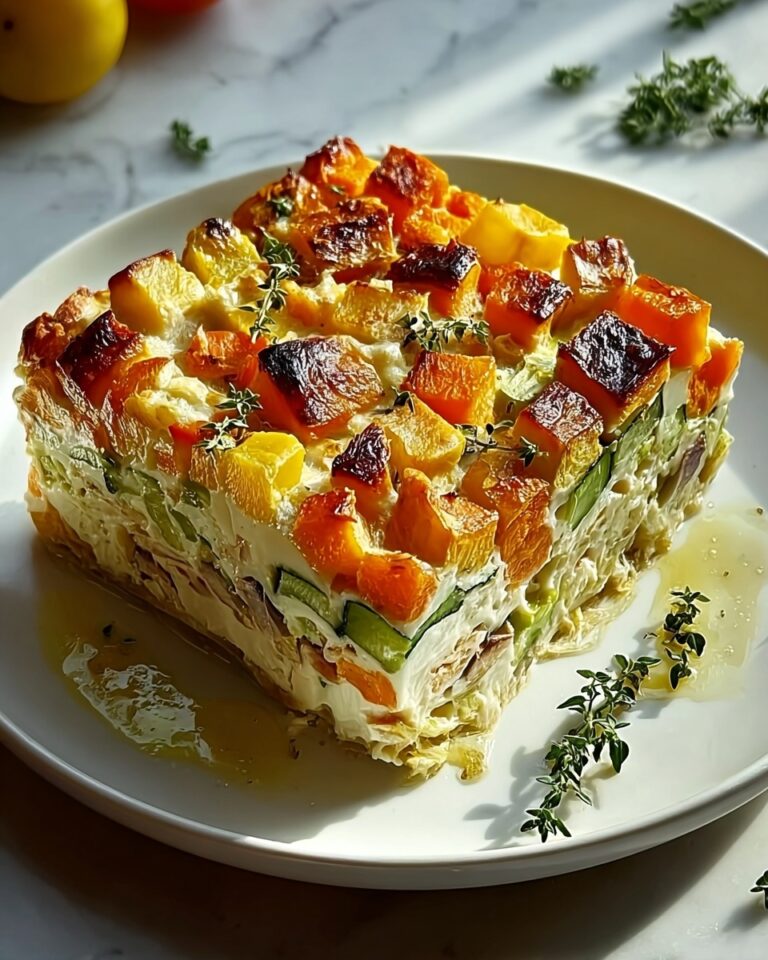 Cottage Cheese and Veggie Bake: A Healthy Breakfast Made Effortless Recipe