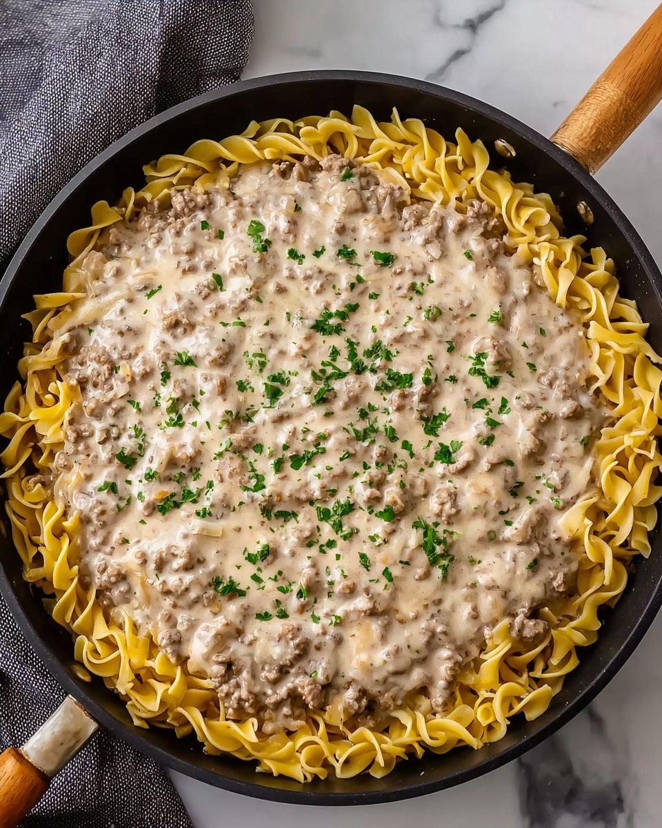 Comforting Ground Beef Stroganoff Your Whole Family Will Love Recipe - Recipe Image