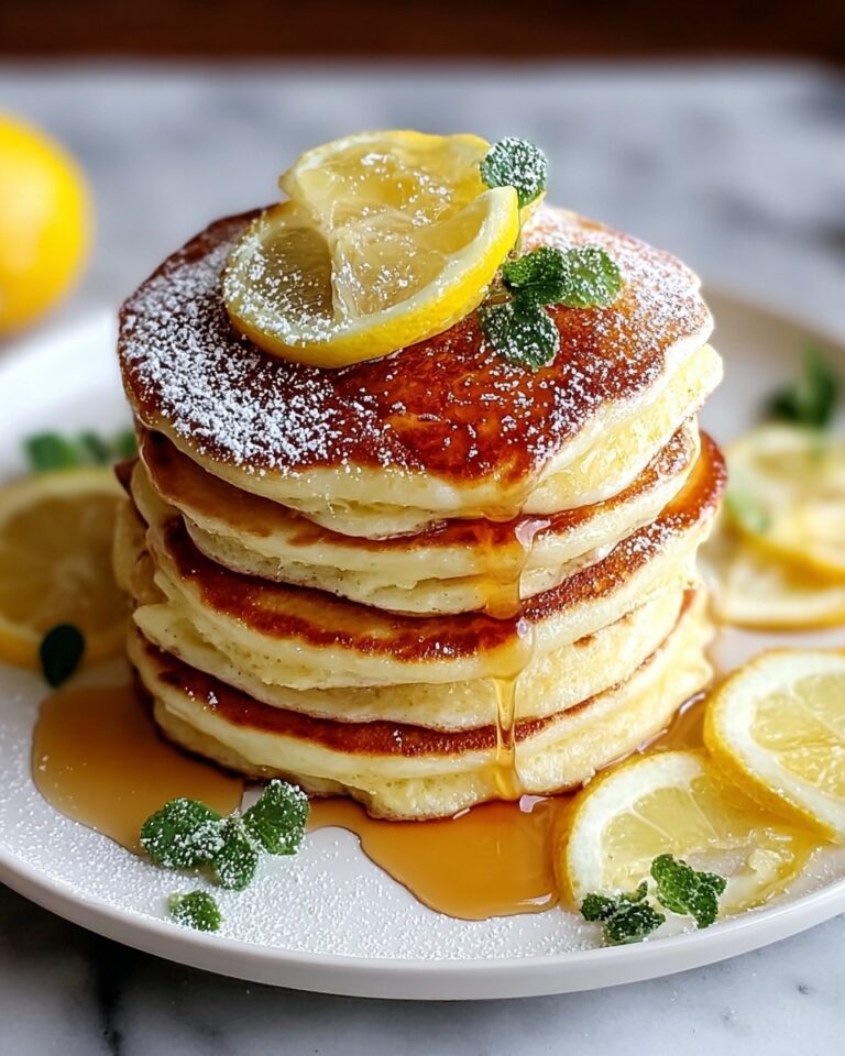 Lemon Ricotta Pancakes Recipe