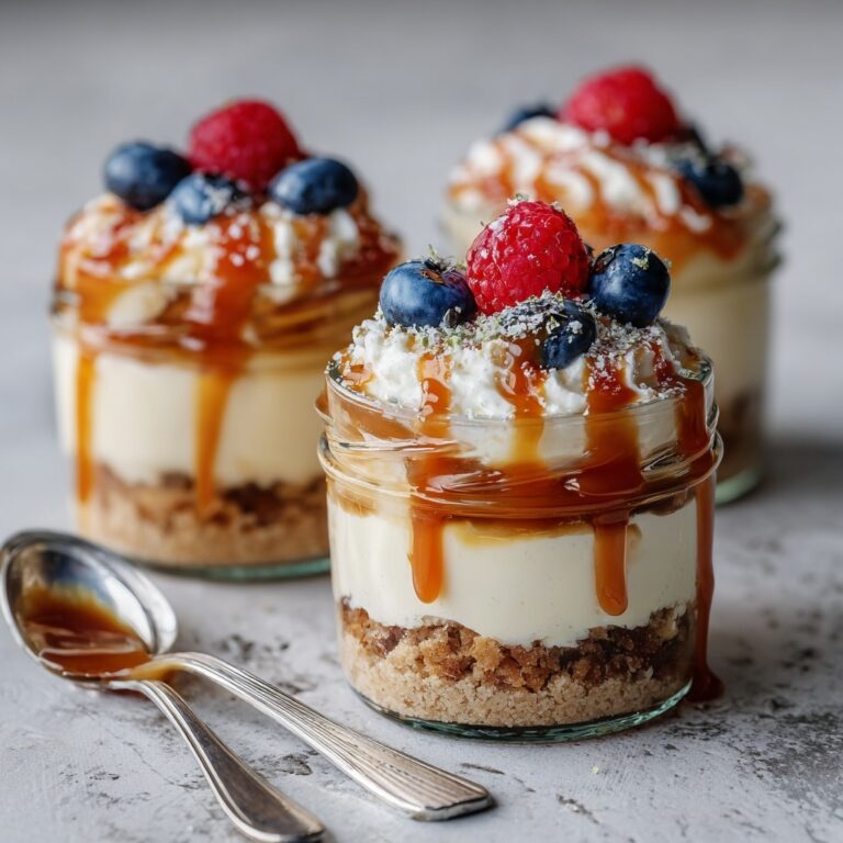 Easy High Protein Cheesecake Jars Recipe
