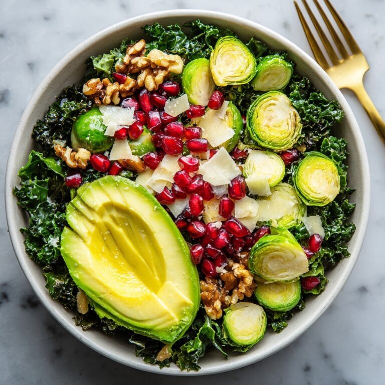 Shaved Brussels Sprouts Salad with Apple Cranberries and Parmesan Recipe