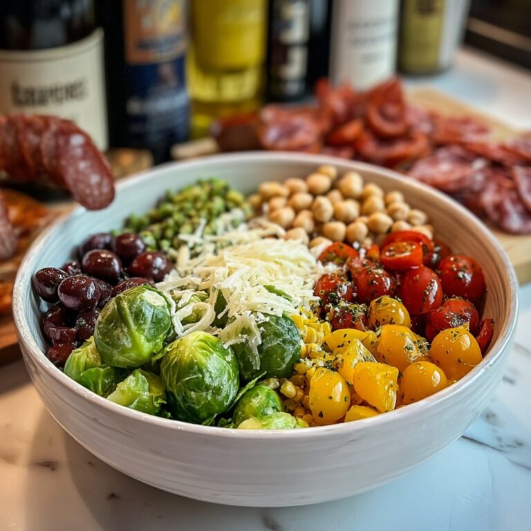Italian Chopped Brussels Sprouts Salad Recipe