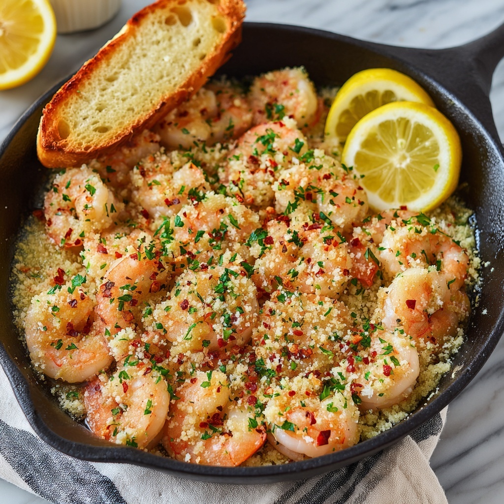Garlic Parmesan Shrimp Recipe - Recipe Image