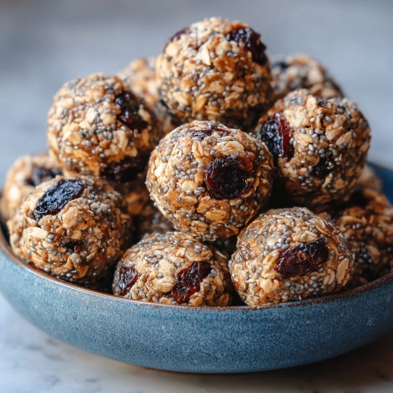 Oatmeal Raisin Energy Balls Recipe