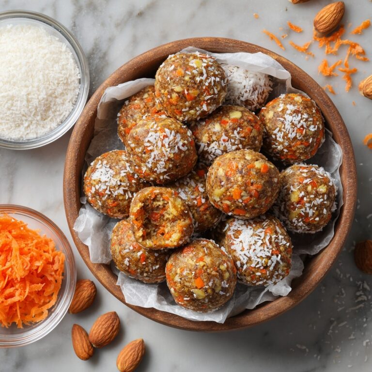 Carrot Cake Energy Balls Recipe