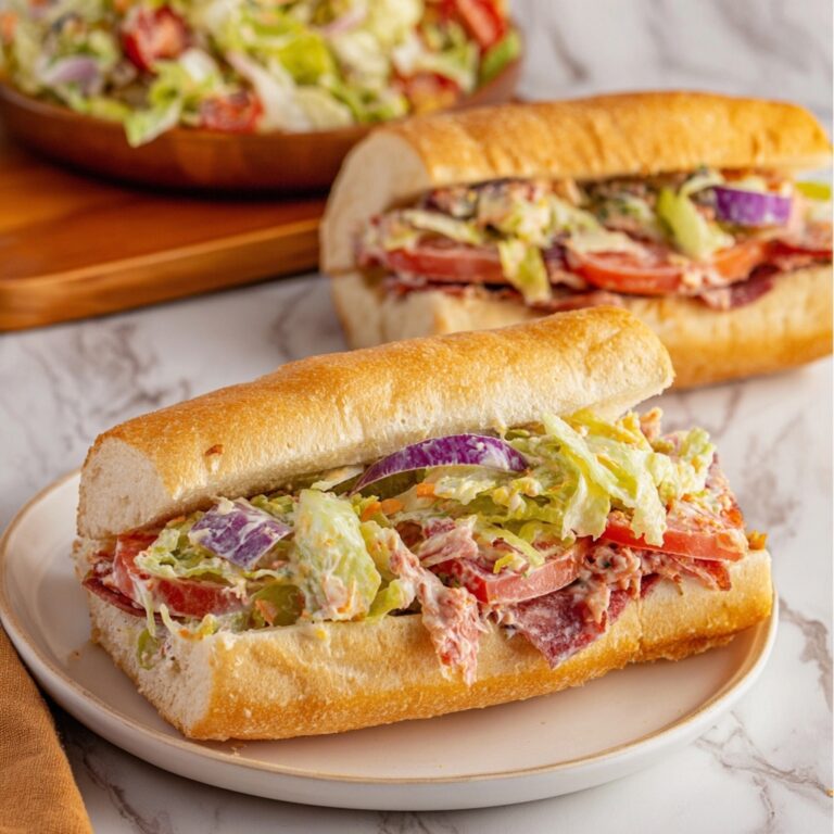 Chopped Italian Sandwiches Recipe