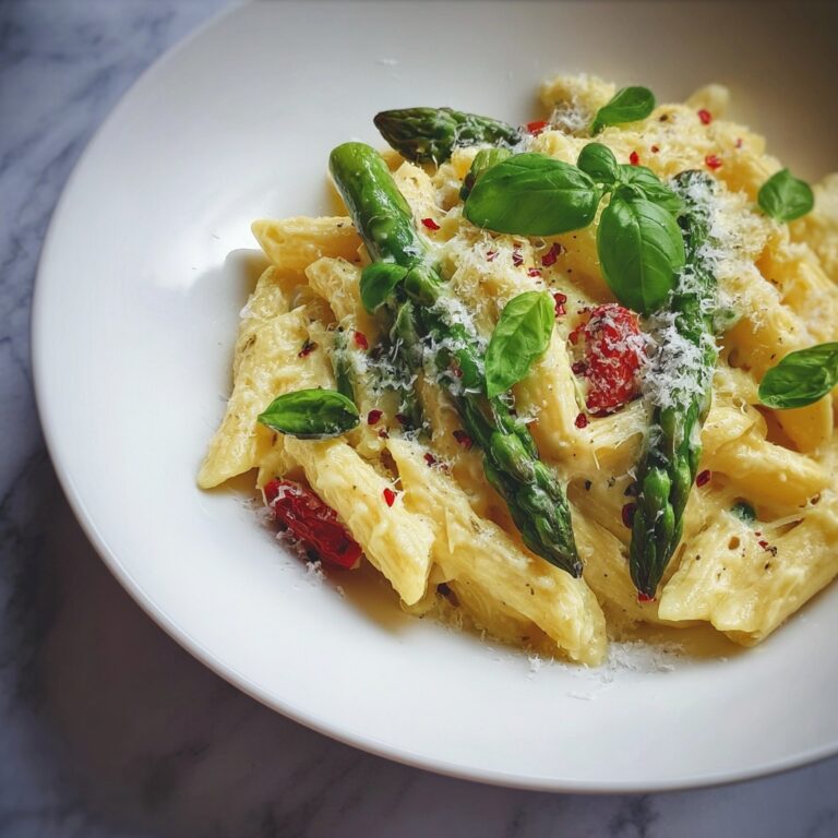 Pasta with Green Asparagus, Cherry Tomatoes, and Lemon Zest Recipe
