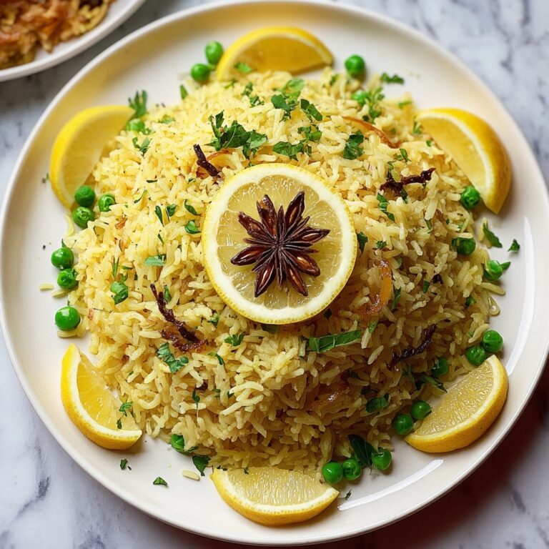 Fragrant Spiced Mediterranean Lemon Rice Recipe