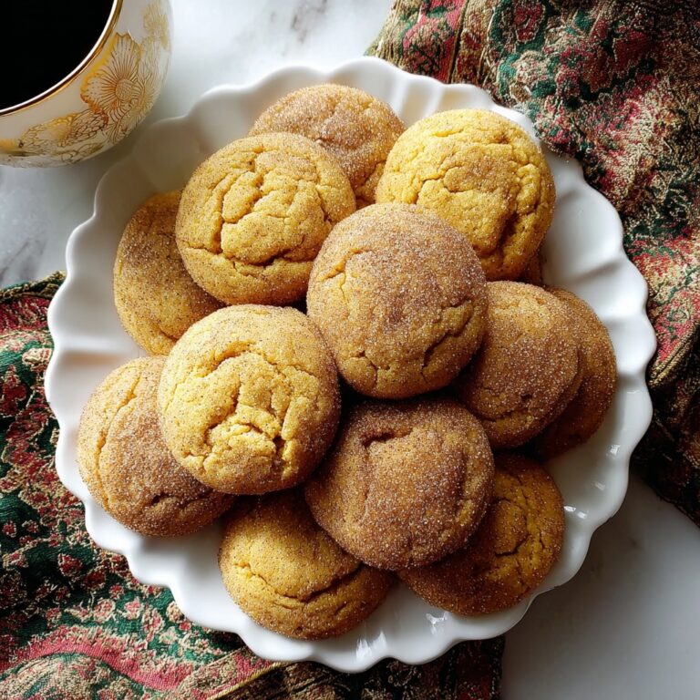 Brown Butter Pumpkin Snickerdoodle Cookies Recipe
