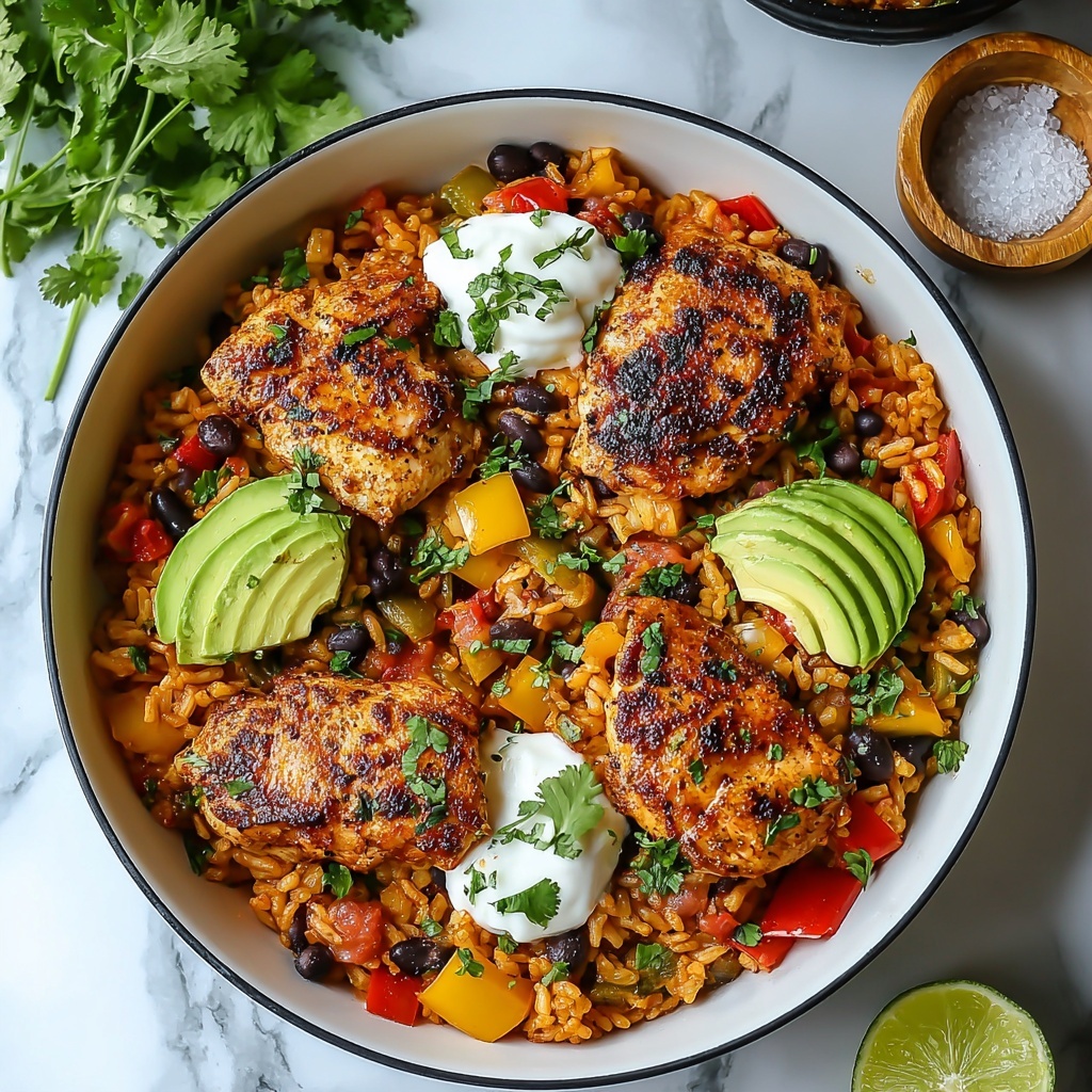 Chicken and Rice Taco Skillet Recipe - Recipe Image