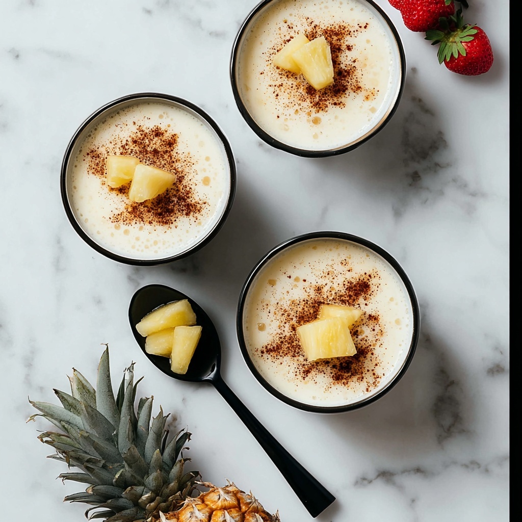 Pina Colada Milkshake Recipe - Recipe Image