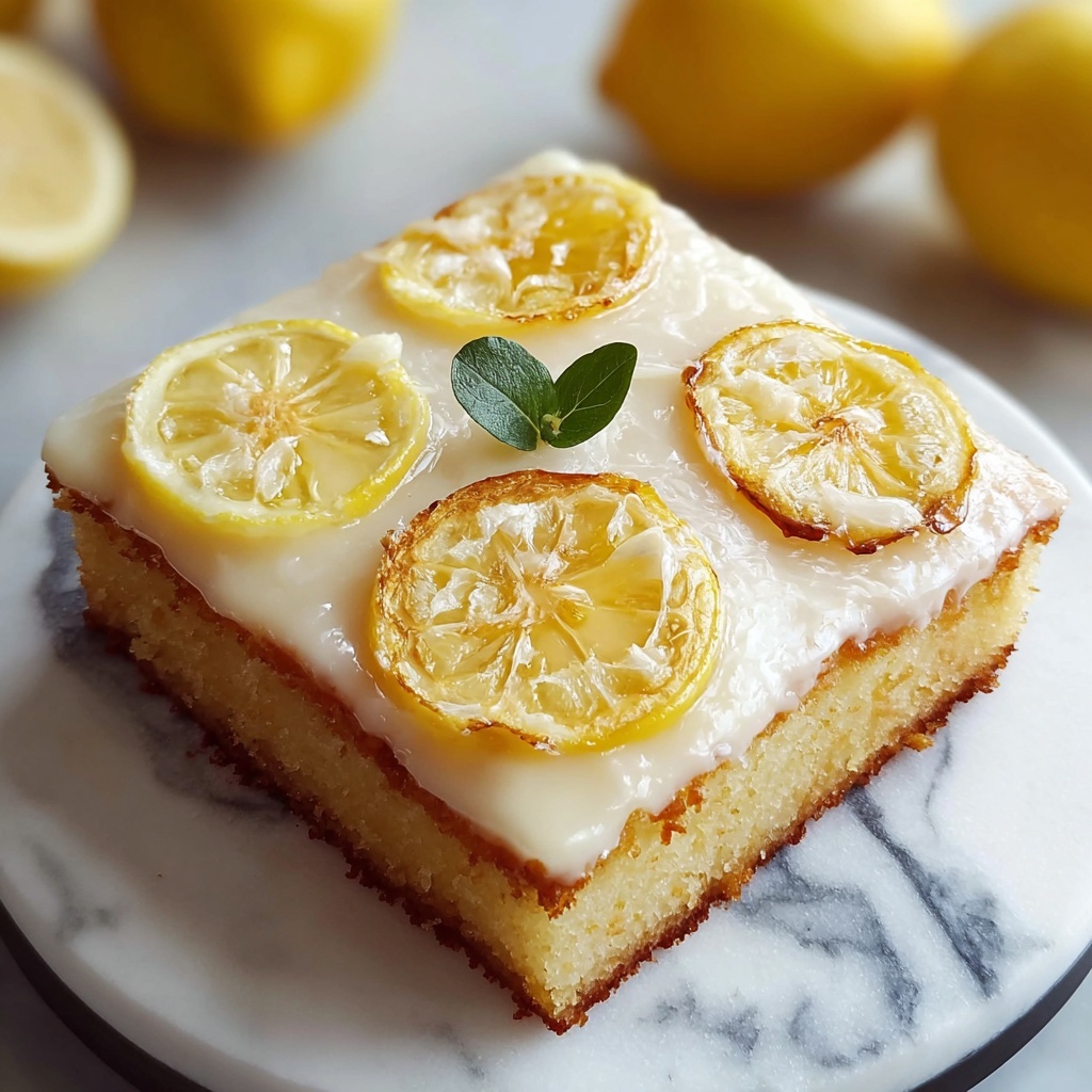 Lemon Cake Recipe - Recipe Image