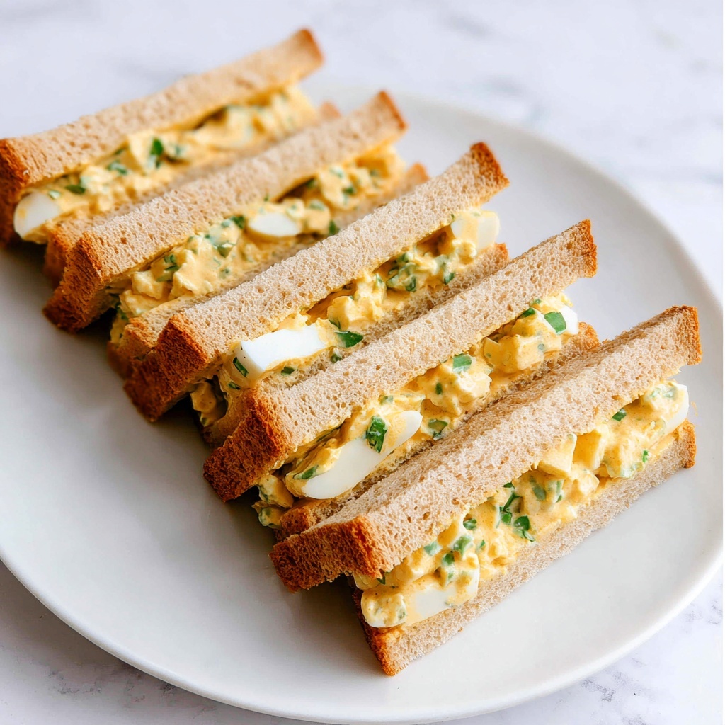 The Best Egg Salad Sandwiches on Sourdough Recipe - Recipe Image