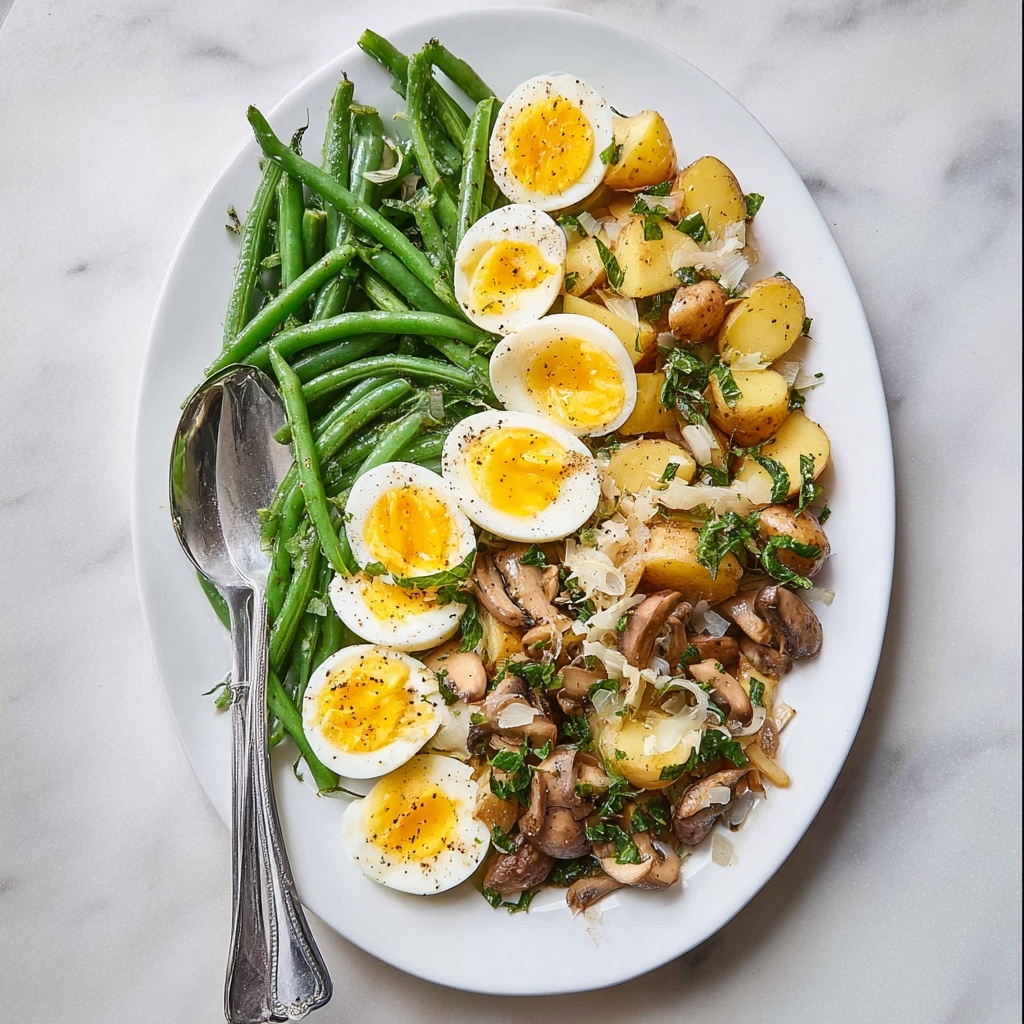 French Potato Salad with Green Beans, Olives, and Herbs Recipe - Recipe Image
