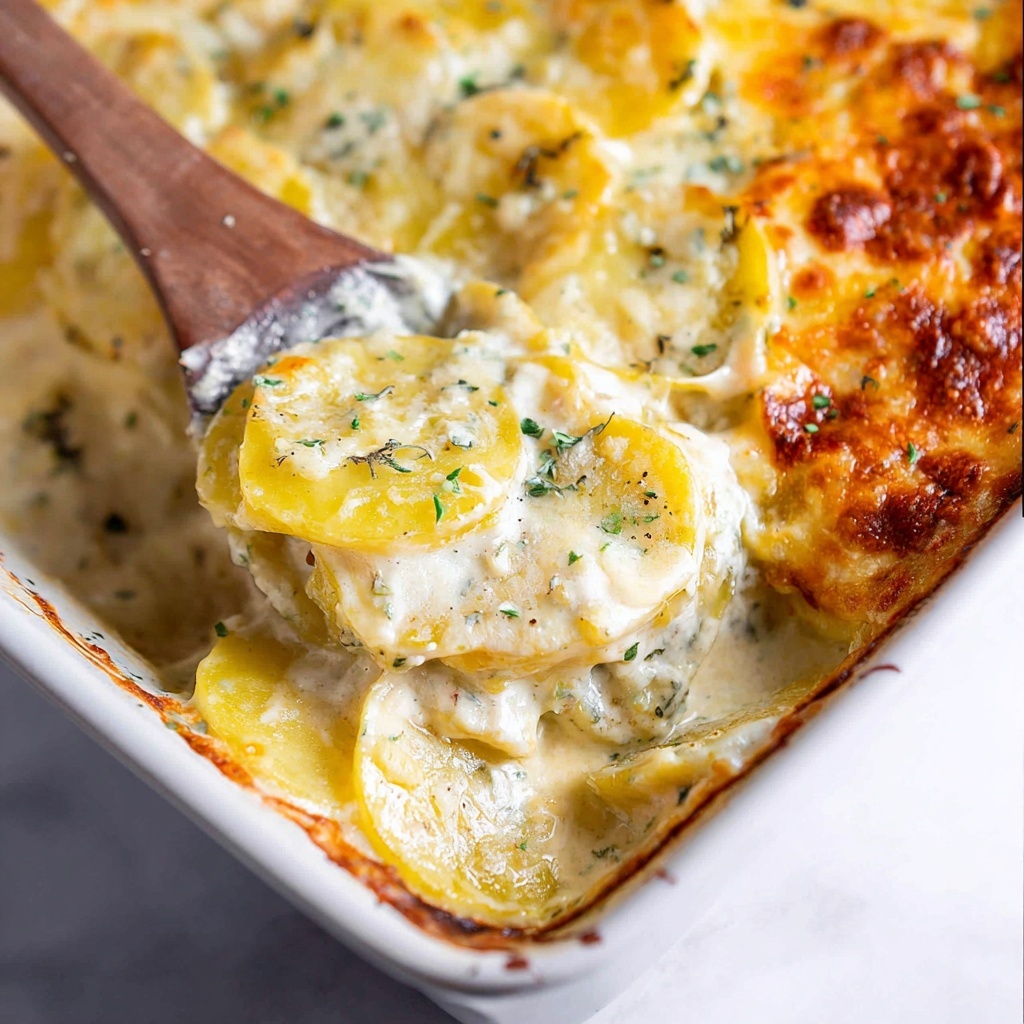 Au Gratin Potatoes Recipe - Recipe Image