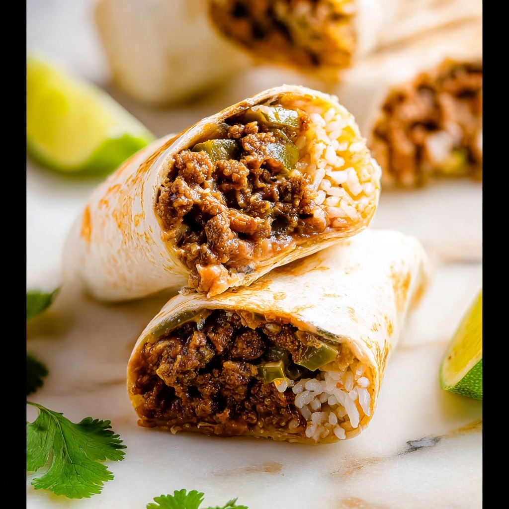 Beef Burrito Recipe - Recipe Image