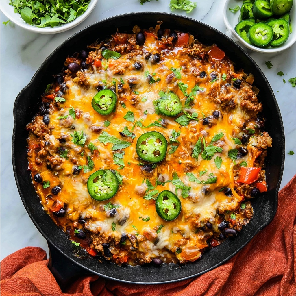 Easy Taco Skillet Recipe - Recipe Image
