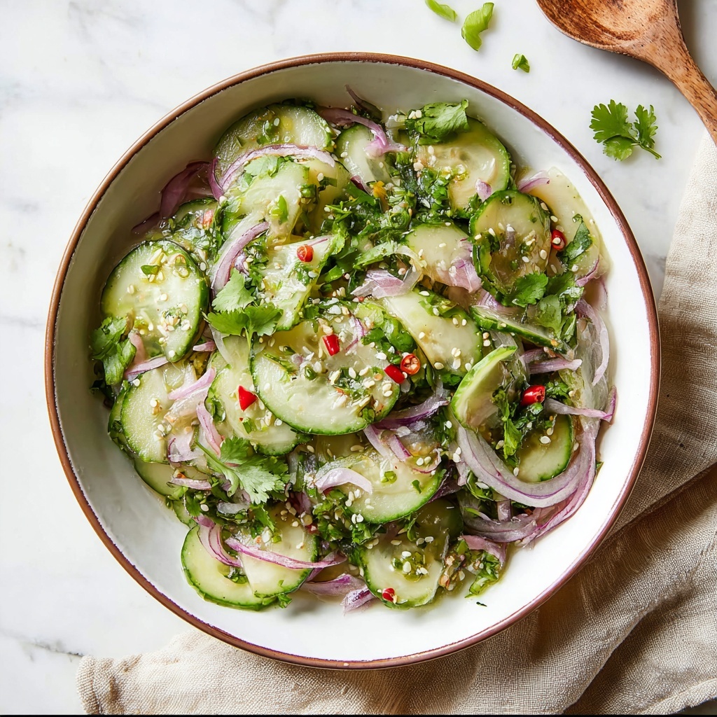 Asian Cucumber Salad Recipe - Recipe Image