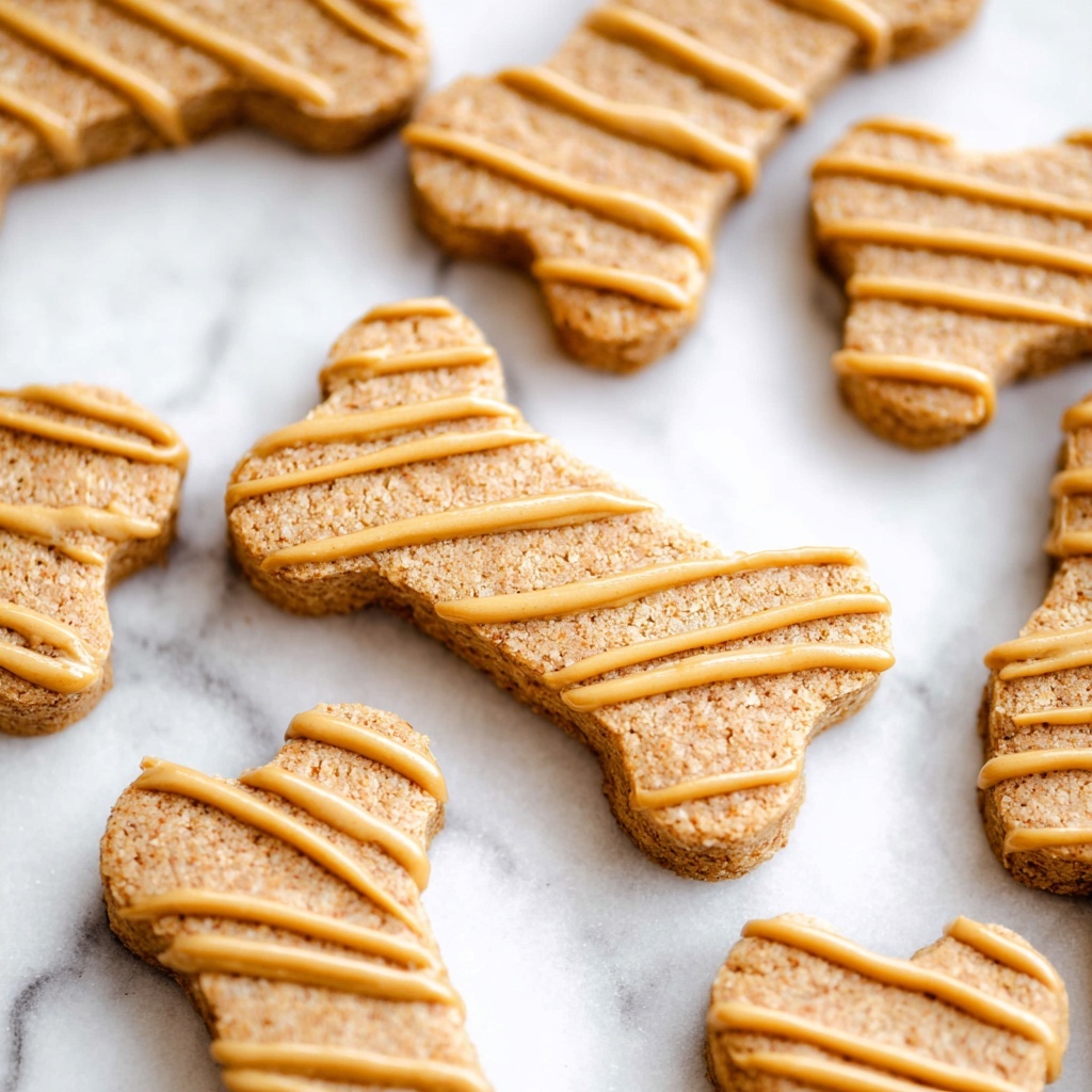 Homemade Peanut Butter Dog Treats Recipe - Recipe Image