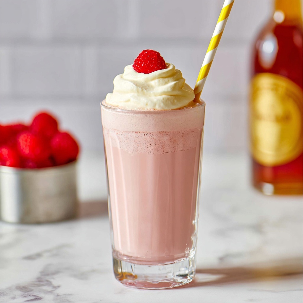 Raspberry Italian Cream Soda Recipe - Recipe Image